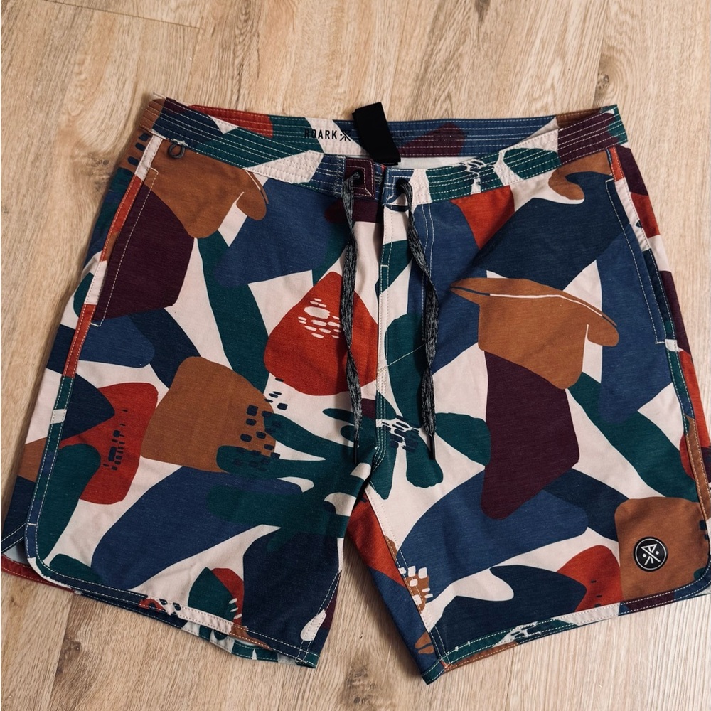 Roark Multicolor Patterned Shorts
